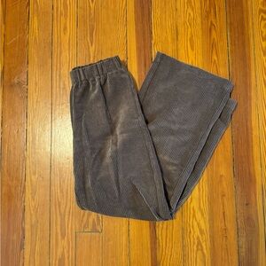 BDG Brown Corduroy Elastic Waist Pants